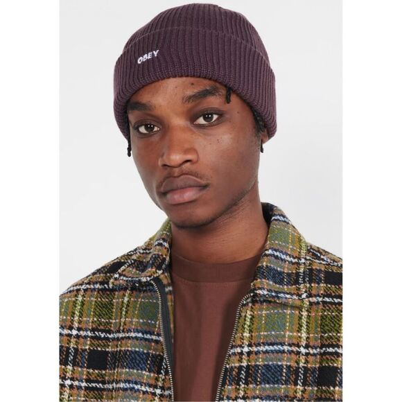 ✨OBEY FUTURE BEANIE - WINEBERRY✨ - Picture 9 of 9